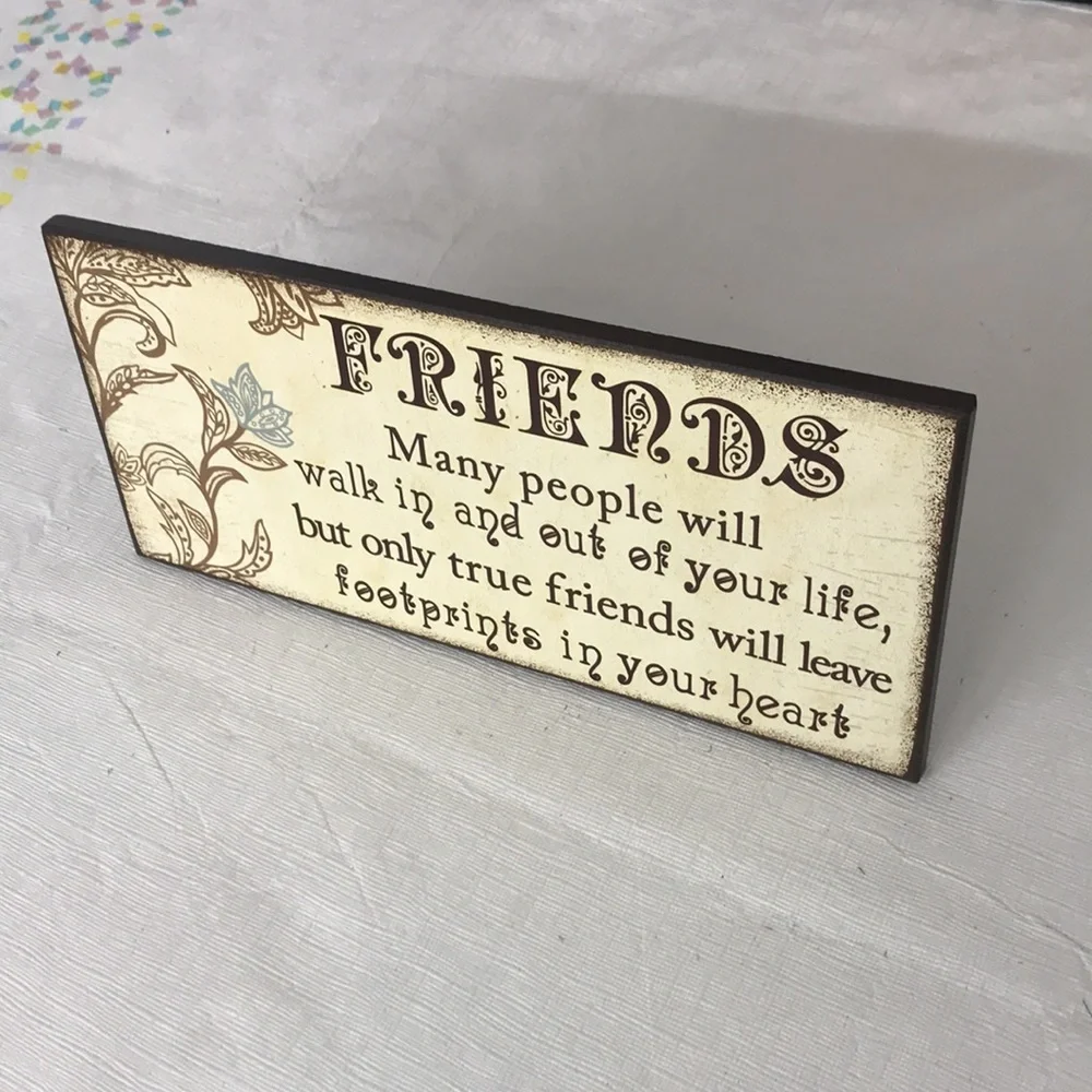 Friends Art Decoration Hang it or Stand Alone - Picture 7 of 8